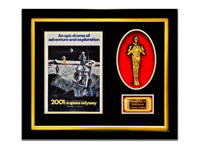 LIMITED EDITION '2001: SPACE ODYSSEY - GOLD OSCAR' CUSTOM FRAME