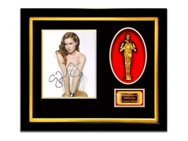 LIMITED EDITION 'AMY ADAMS - SIGNATURE SERIES - GOLD OSCAR' CUSTOM FRAME