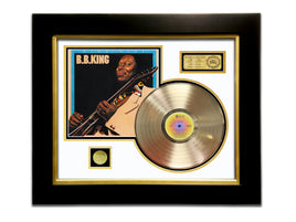 LIMITED EDITION GOLD LP 'B.B. KING - KING SIZE' CUSTOM FRAME