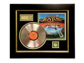 LIMITED EDITION GOLD LP 'BOSTON - DON'T LOOK BACK' CUSTOM FRAME
