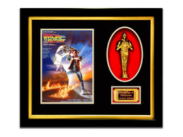 LIMITED EDITION 'BACK TO THE FUTURE - GOLD OSCAR' CUSTOM FRAME