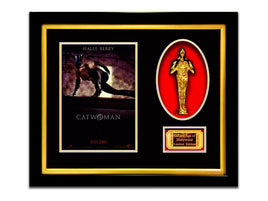 LIMTIED EDITION 'CATWOMAN' - GOLD OSCAR' CUSTOM FRAME