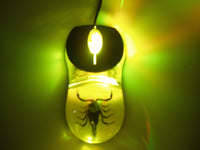 AUTHENTIC 'BLACK SCORPION' WIRED COMPUTER MOUSE