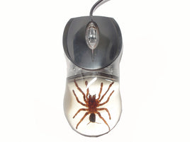 AUTHENTIC 'TARANTULA - WHITE' WIRED COMPUTER MOUSE