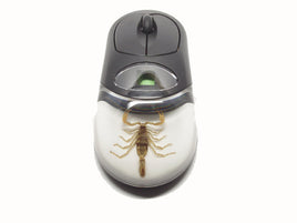 AUTHENTIC 'GOLDEN SCORPION' WIRELESS COMPUTER MOUSE