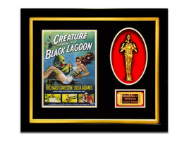 LIMITED EDITION 'CREATURE FROM THE BLACK LAGOON - GOLD OSCAR' CUSTOM FRAME