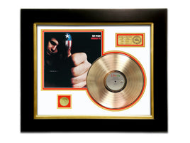 LIMITED EDITION GOLD LP 'DON MCELAN - AMERICAN PIE' CUSTOM FRAME