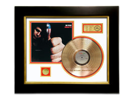 LIMITED EDITION ETCHED GOLD LP 'DON MCLEAN - AMERICAN PIE' CUSTOM FRAME