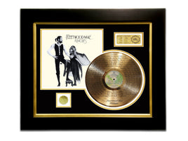 LIMITED EDITION ETCHED GOLD LP 'FLEETWOOD MAC - RUMORS' CUSTOM FRAME