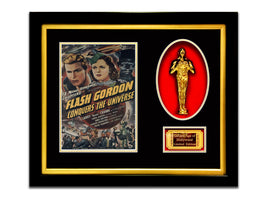 LIMITED EDITION 'FLASH GORDON (1940) - GOLD OSCAR' CUSTOM FRAME