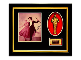 LIMITED EDITION 'FRED ASTAIRE - SIGNATURE SERIES - GOLD OSCAR' CUSTOM FRAME