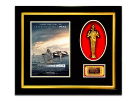 LIMITED EDITION 'INTERSTELLAR - GOLD OSCAR' CUSTOM FRAME