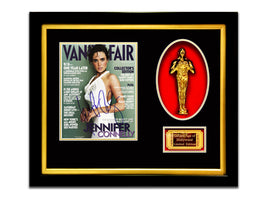 LIMITED EDITION 'JENNIFER CONNELLY - SIGNATURE SERIES - GOLD OSCAR' CUSTOM FRAME