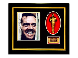 LIMITED EDITION 'THE SHINING - SIGNATURE SERIES - GOLD OSCAR' CUSTOM FRAME