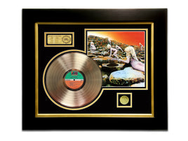 LIMITED EDITION GOLD LP 'LED ZEPPELIN - HOUSES OF HOLY' CUSTOM FRAME