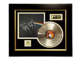 LIMITED EDITION GOLD LP 'PINK FLOYD - DARK SIDE OF THE MOON - SIGNATURE SERIES' CUSTOM FRAME