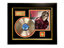 LIMITED EDITION GOLD LP 'QUIET RIOT - MENTAL HEALTH' CUSTOM FRAME