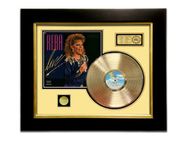 LIMITED EDITION GOLD LP 'REBA MCENTIRE - LIVE' CUSTOM FRAME