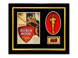 LIMITED EDITION 'ROBIN HOOD (1938) - GOLD OSCAR' CUSTOM FRAME