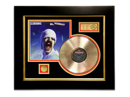 LIMITED EDITION GOLD LP 'SCORPIONS - BLACKOUT' CUSTOM FRAME
