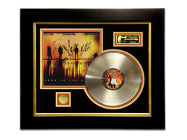 LIMITED EDITION GOLD LP 'SOUNDGARDEN - DOWN ON THE UPSIDE - SIGNATURE SERIES' CUSTOM FRAME