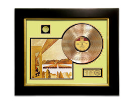 LIMITED EDITION ETCHED GOLD LP 'STEVIE WONDER - INNERVISION' CUSTOM FRAME