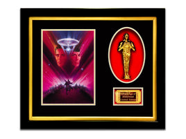 LIMITED EDITION 'STAR TREK V - GOLD OSCAR' CUSTOM FRAME