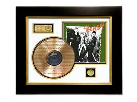 LIMITED EDITION ETCHED GOLD LP 'THE CLASH' CUSTOM FRAME