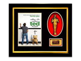LIMITED EDITION 'TED - GOLD OSCAR' CUSTOM FRAME