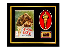 LIMITED EDITION 'THE BRIDE & THE BEAST - GOLD OSCAR' CUSTOM FRAME