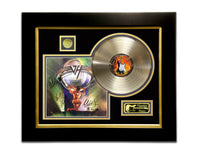 LIMITED EDITION GOLD LP 'VAN HALEN - 5150 - SIGNATURE SERIES' CUSTOM FRAME