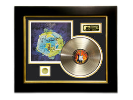 LIMITED EDITION GOLD LP 'YES - FRAGILE - SIGNATURE SERIES' CUSTOM FRAME
