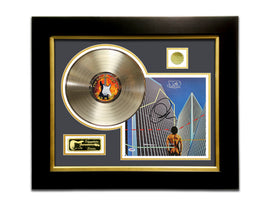 LIMITED EDITION GOLD LP 'YES - GOING FOR THE ONE - SIGNATURE SERIES' CUSTOM FRAME