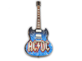Handmade 'AC/DC' Mini Guitar