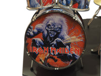 HANDMADE 'IRON MAIDEN' MINI DRUM SET