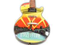 Handmade 'LED ZEPPELIN' Mini Guitar